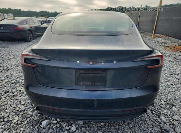 5YJ3E1EA3RF732031 2024 TESLA MODEL Угольный Вид сзади