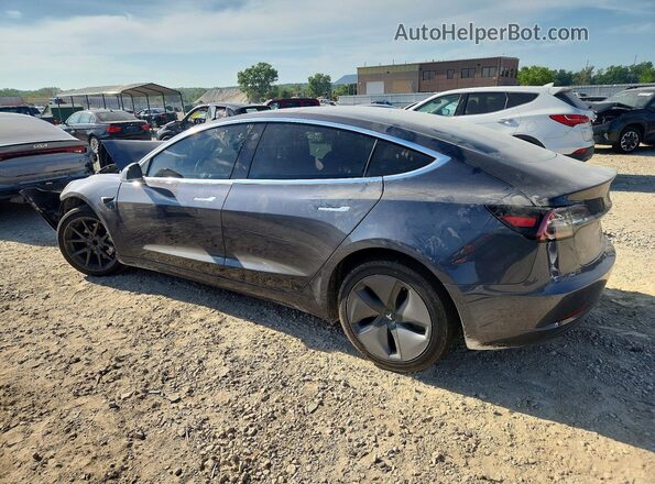 5YJ3E1EA4JF022012 2018 TESLA MODEL Gray Trasero izquierdo