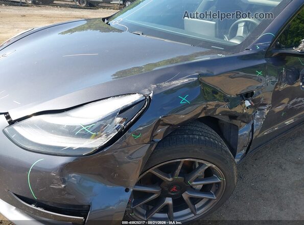 5YJ3E1EA4MF854518 2021 TESLA MODEL 3 Gray Front view
