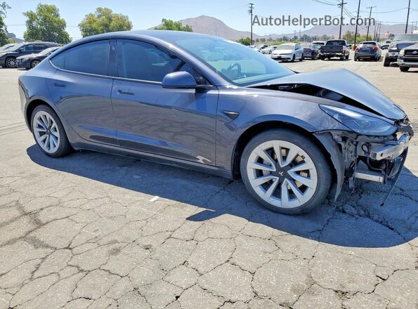 5YJ3E1EA4PF706244 2023 TESLA MODEL Charcoal Առջևի աջ