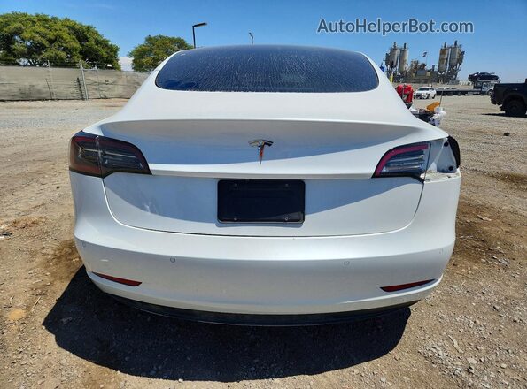 5YJ3E1EA5MF976286 2021 TESLA MODEL Белый Вид сзади