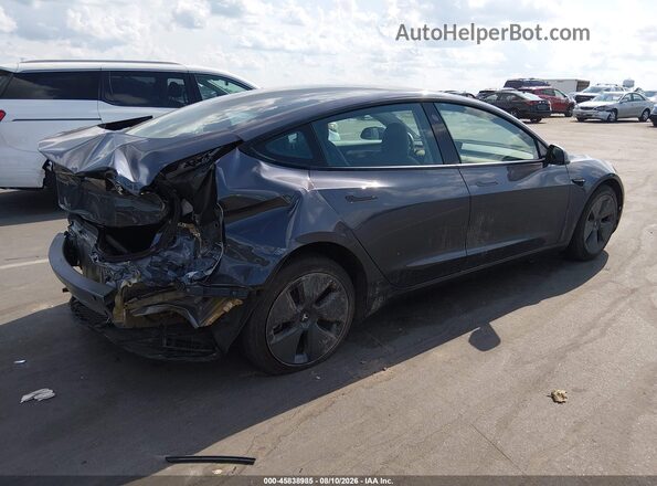 5YJ3E1EA5PF627214 2023 TESLA MODEL 3 Gray Rear right