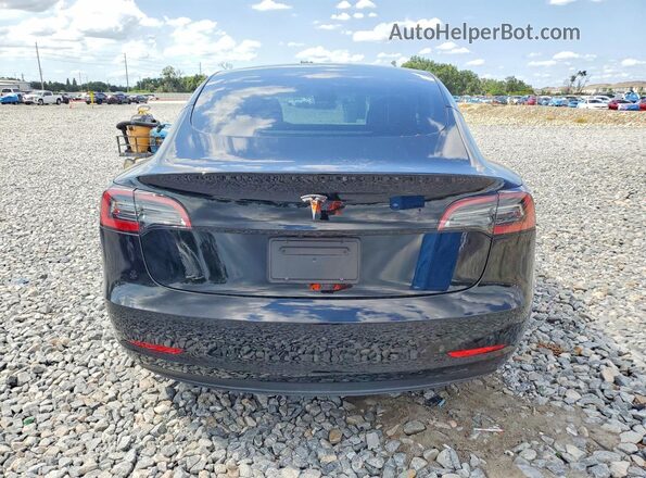 5YJ3E1EA5PF645602 2023 TESLA MODEL Черный Вид сзади
