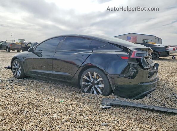 5YJ3E1EA5RF768013 2024 TESLA MODEL Black Tył lewy