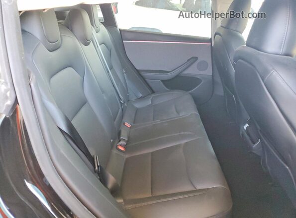 5YJ3E1EA5RF856138 2024 TESLA MODEL Black Вид задніх сидінь