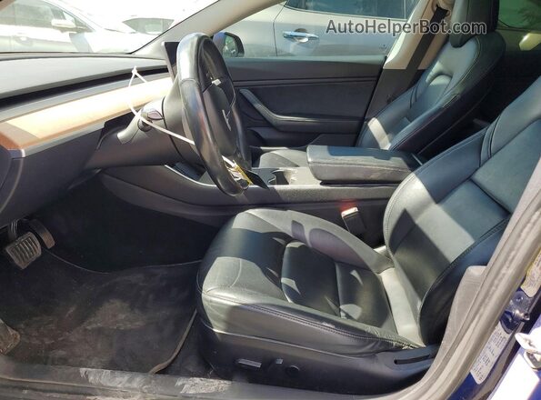 5YJ3E1EA6JF160330 2018 TESLA MODEL Blue Սալոնի դիմացի տեսք