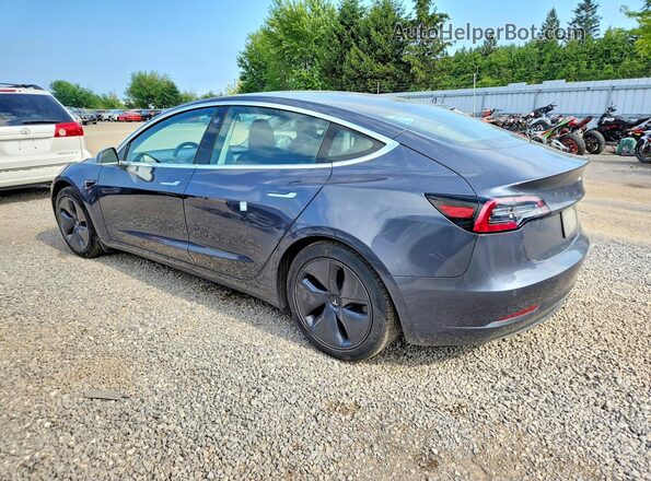 5YJ3E1EA6LF786205 2020 TESLA MODEL Серый Задняя левая четверть