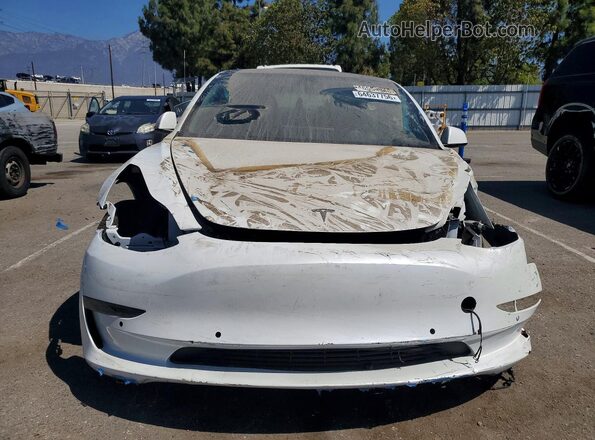 5YJ3E1EA6NF242550 2022 TESLA MODEL White Front view