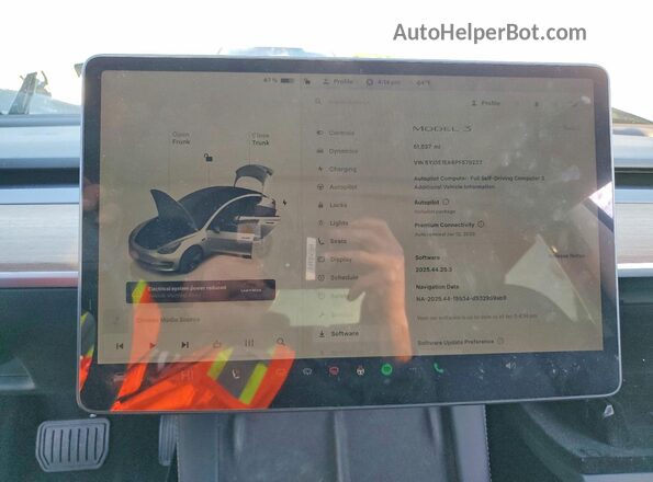 5YJ3E1EA6PF579237 2023 TESLA MODEL Белый 
