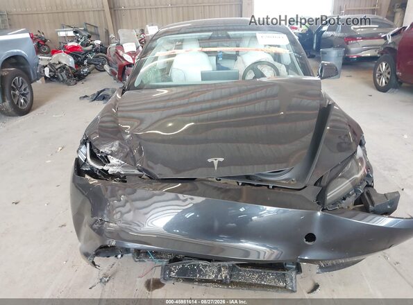 5YJ3E1EA6RF835914 2024 TESLA MODEL 3 Gray Widok wnętrza z tyłu