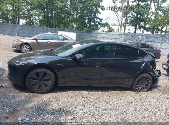 5YJ3E1EA6SF042070 2025 TESLA MODEL 3 Black 360 interior view