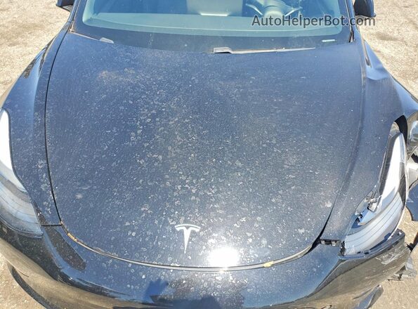 5YJ3E1EA7MF074710 2021 TESLA MODEL Black Vista interior trasera