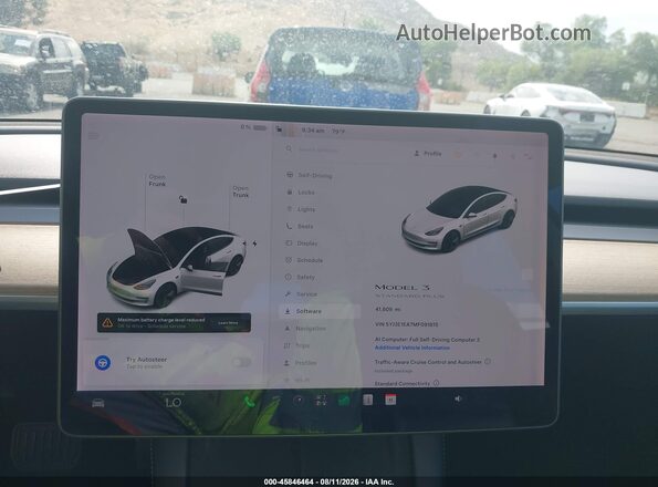 5YJ3E1EA7MF091815 2021 TESLA MODEL 3 White 