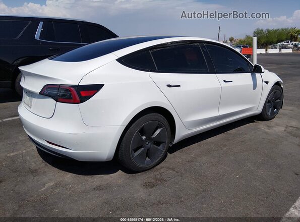 5YJ3E1EA7PF544044 2023 TESLA MODEL 3 White Rear right