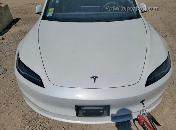 5YJ3E1EA7RF717550 2024 TESLA MODEL Белый Вид задней части салона