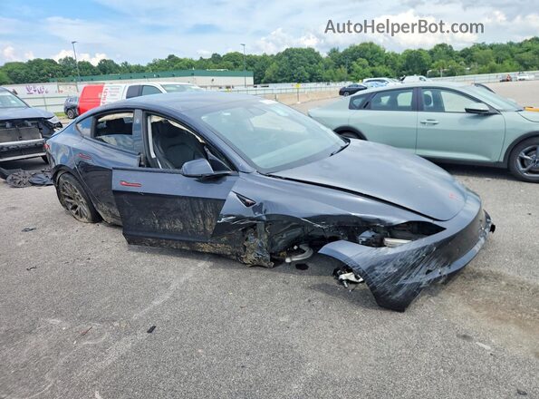 5YJ3E1EA7RF727706 2024 TESLA MODEL Угольный Передняя правая четверть