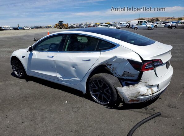 5YJ3E1EA8LF633258 2020 TESLA MODEL White Rear left