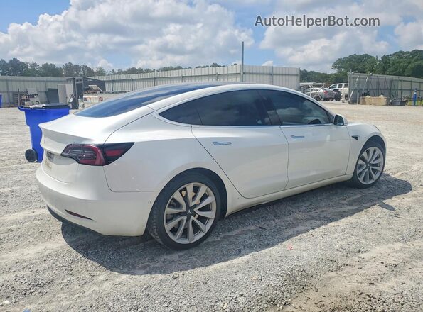 5YJ3E1EA8LF634135 2020 TESLA MODEL White Задня права чверть