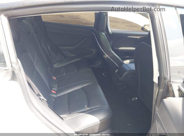 5YJ3E1EA8MF041540 2021 TESLA MODEL 3 White Вид наклейки з VIN-кодом