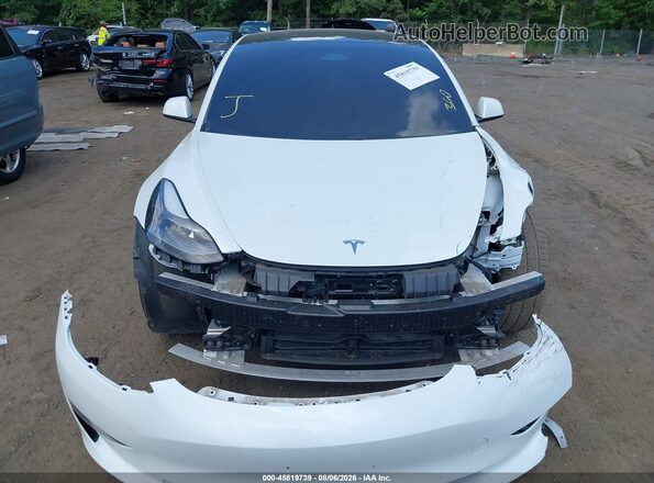 5YJ3E1EA8MF041540 2021 TESLA MODEL 3 White Вид спереду
