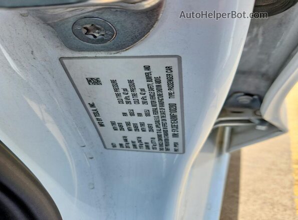 5YJ3E1EA8MF100280 2021 TESLA MODEL 3 White სალონის 360-გრადუსიანი ხედი