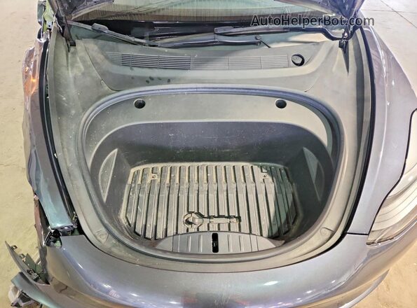 5YJ3E1EA8NF286159 2022 TESLA MODEL Угольный Вид задней части салона