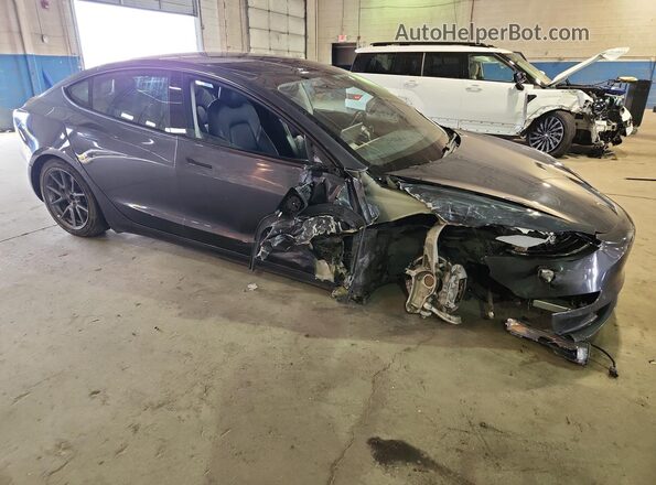 5YJ3E1EA8NF286159 2022 TESLA MODEL Угольный Панорамный вид салона 360°