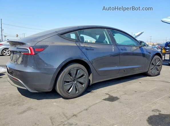 5YJ3E1EA8SF042832 2025 TESLA MODEL Gray Հետևի աջ