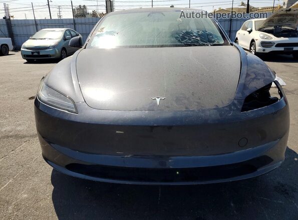 5YJ3E1EA8SF042832 2025 TESLA MODEL Gray Դիմացի տեսք