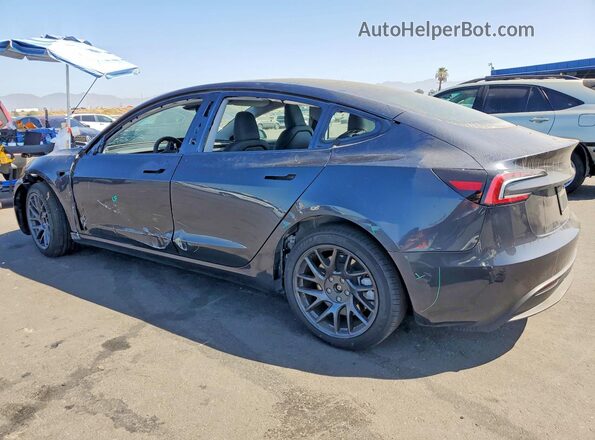 5YJ3E1EA8SF042832 2025 TESLA MODEL Gray Հետևի ձախ
