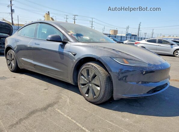 5YJ3E1EA8SF042832 2025 TESLA MODEL Gray Առջևի աջ