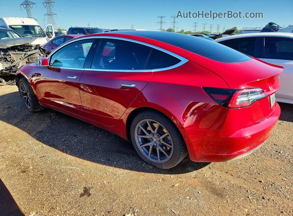 5YJ3E1EA9KF435898 2019 TESLA MODEL Red Trasero izquierdo