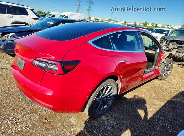 5YJ3E1EA9KF435898 2019 TESLA MODEL Red Trasero derecho