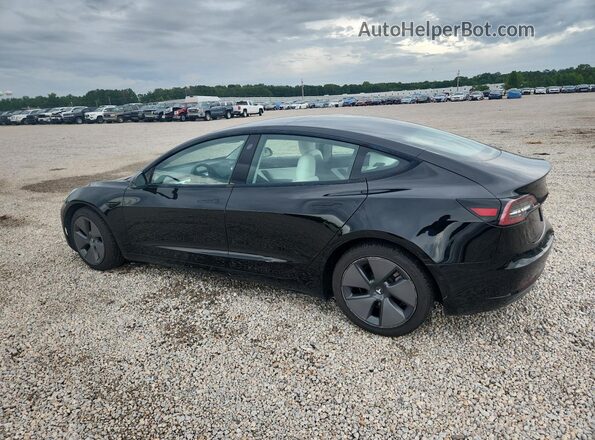 5YJ3E1EA9MF838279 2021 TESLA MODEL Black Trasero izquierdo