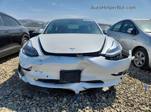 5YJ3E1EA9MF998050 2021 TESLA MODEL Белый Вид спереди