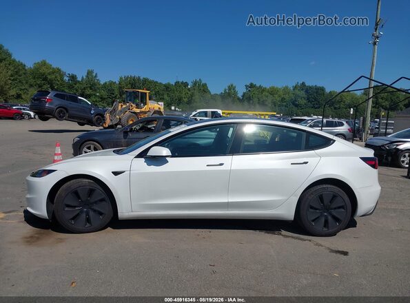 5YJ3E1EA9RF857227 2024 TESLA MODEL 3 Белый Вид задней части салона