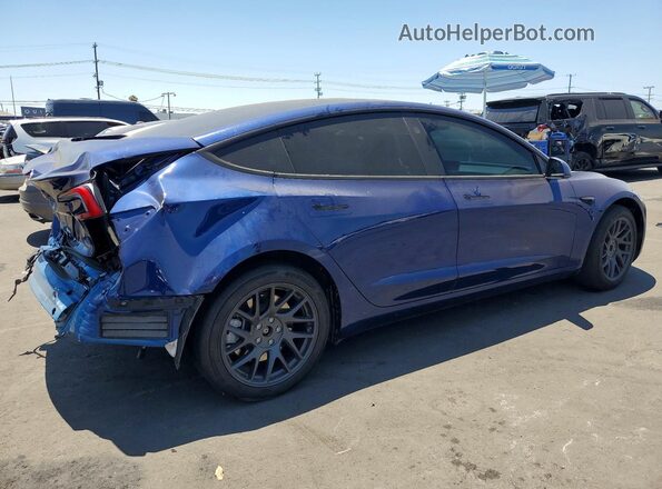 5YJ3E1EA9RF862279 2024 TESLA MODEL Blue Tył prawy