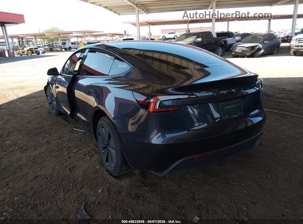 5YJ3E1EA9SF883932 2025 TESLA MODEL 3 Gray Задня ліва чверть