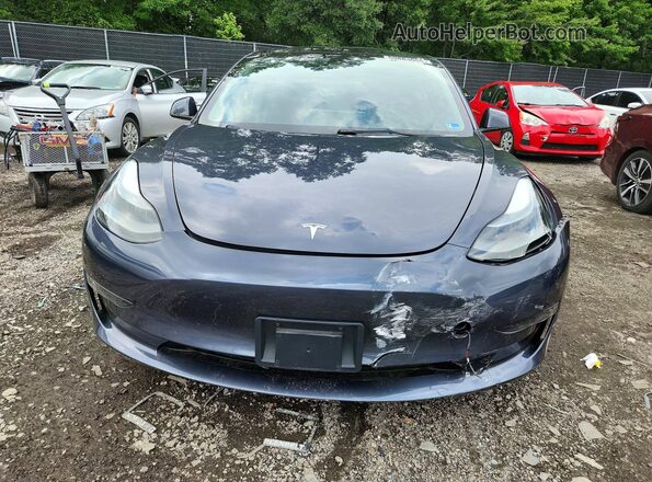5YJ3E1EAXPF423105 2023 TESLA MODEL Серый Вид спереди