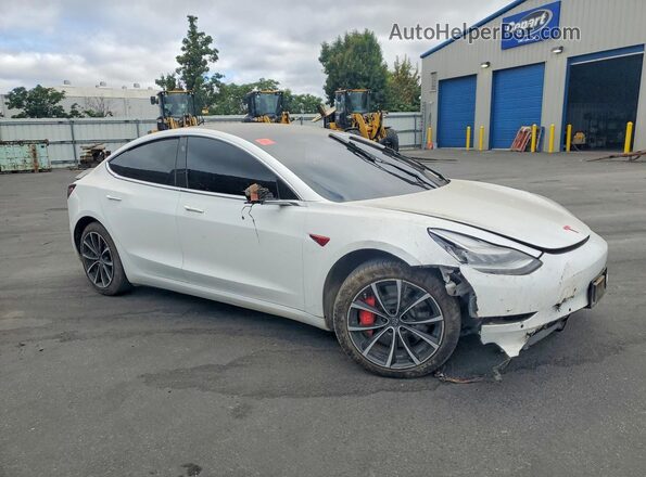 5YJ3E1EB0JF106594 2018 TESLA MODEL White Delantero derecho