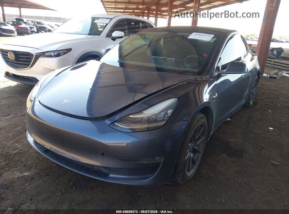 5YJ3E1EB0KF205594 2019 TESLA MODEL 3 Gray Передня ліва чверть