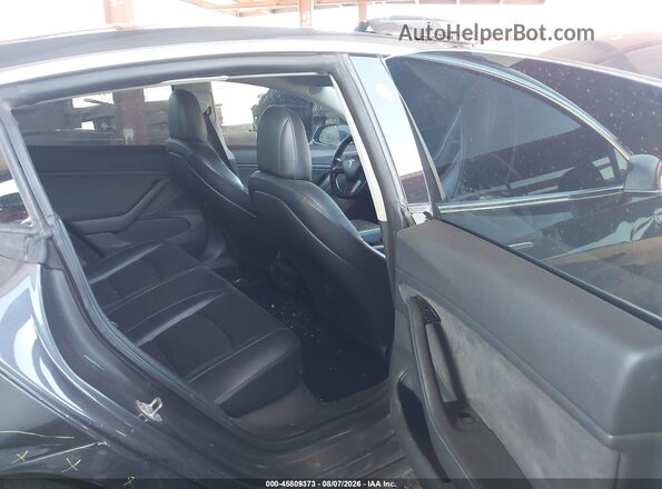 5YJ3E1EB0KF205594 2019 TESLA MODEL 3 Gray Вид наклейки з VIN-кодом
