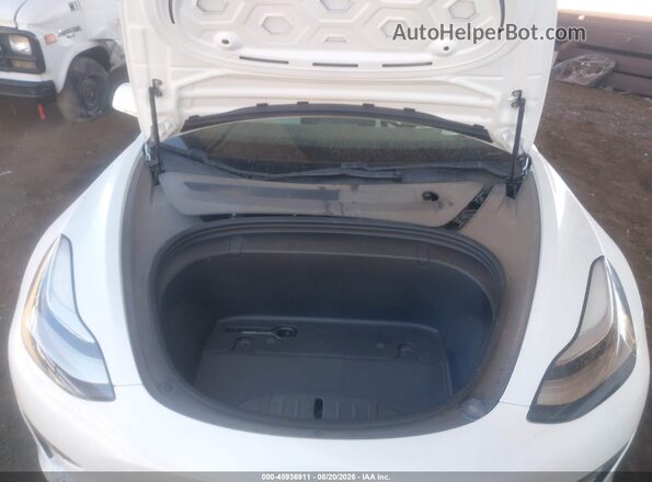 5YJ3E1EB0KF213601 2019 TESLA MODEL 3 White Вид ззаду