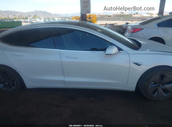 5YJ3E1EB0KF213601 2019 TESLA MODEL 3 White Вид задньої частини салону