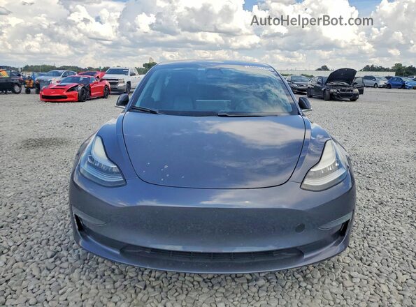 5YJ3E1EB0LF635224 2020 TESLA MODEL Gray წინა პანელის ხედი