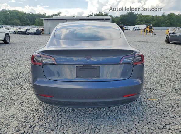 5YJ3E1EB0LF635224 2020 TESLA MODEL Gray უკანა სალონის ხედი