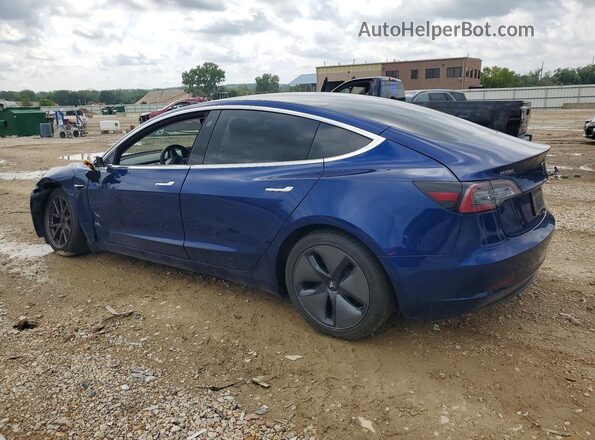 5YJ3E1EB0LF664481 2020 TESLA MODEL Blue Задня ліва чверть
