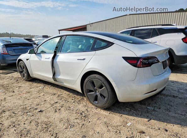 5YJ3E1EB0NF231598 2022 TESLA MODEL White Trasero izquierdo