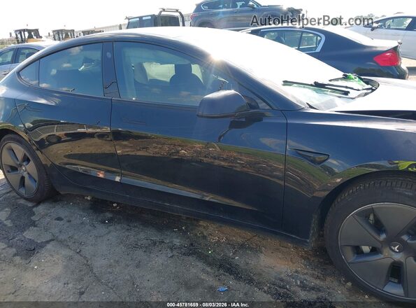 5YJ3E1EB0NF261409 2022 TESLA MODEL 3 Black Widok wnętrza 360 stopni