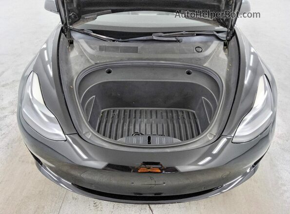 5YJ3E1EB0NF300242 2022 TESLA MODEL Black Սալոնի հետևի տեսք